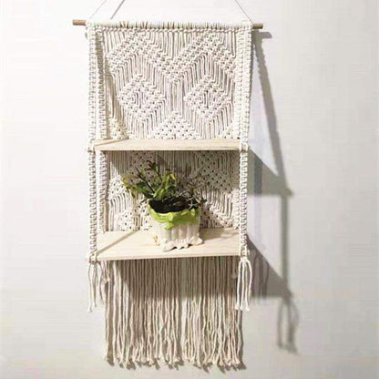 Macrame Hanging Basket Planter