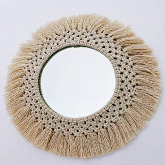 Macrame Mirror Wall Decor