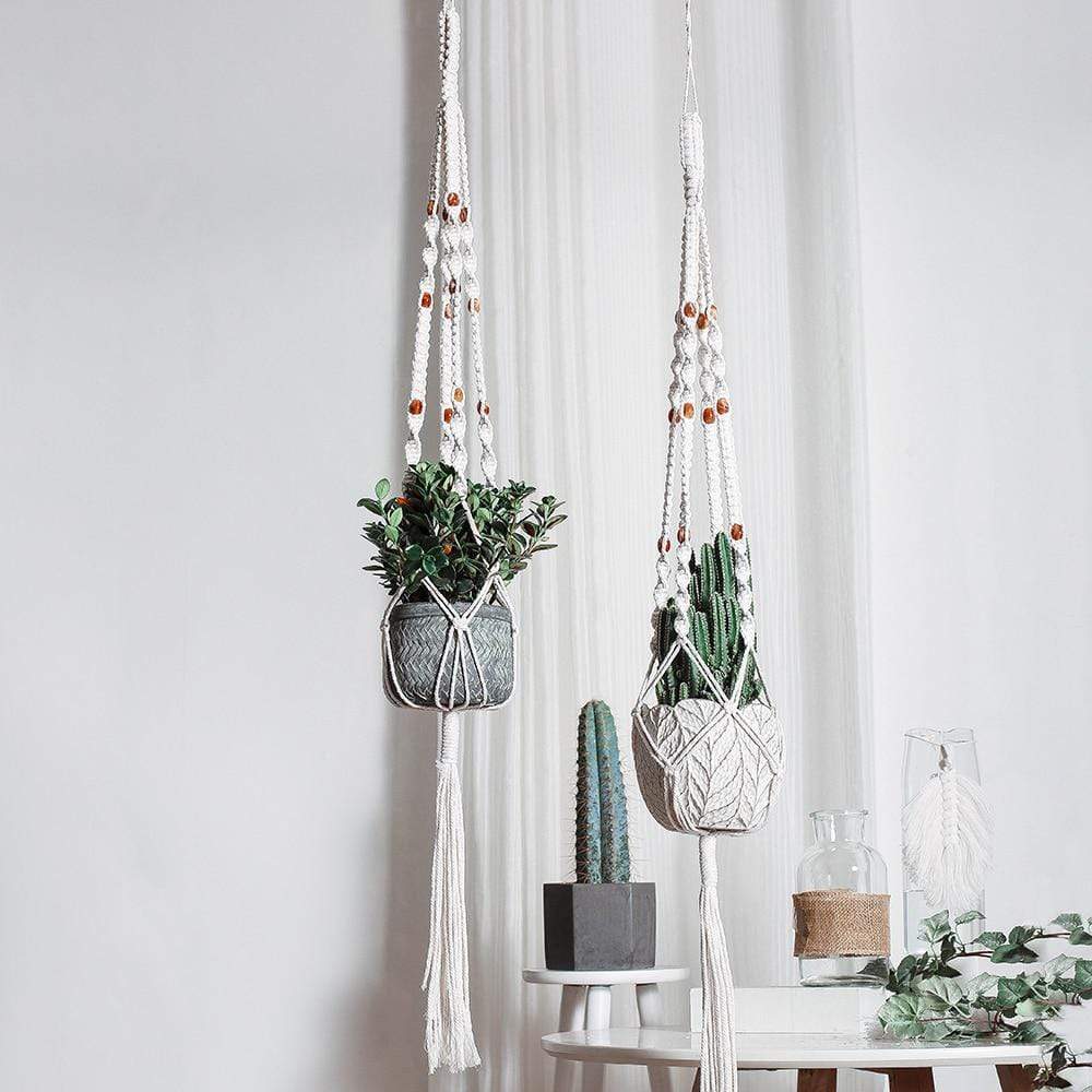 Macrame Wall Planter Hangers