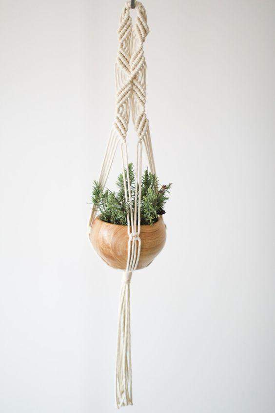 Macrame Wall Planter Hangers