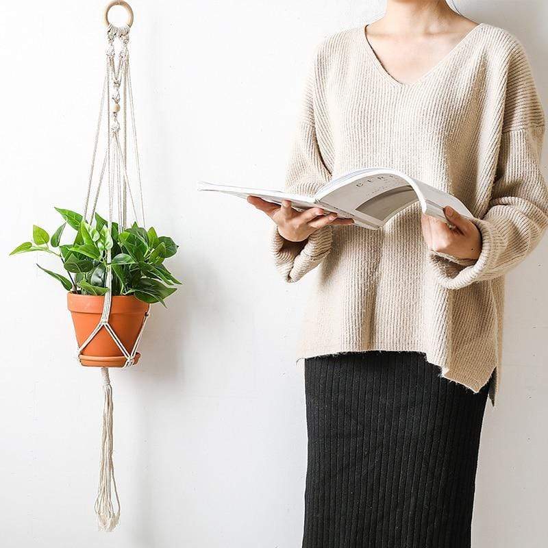 Macrame Wall Planter Hangers