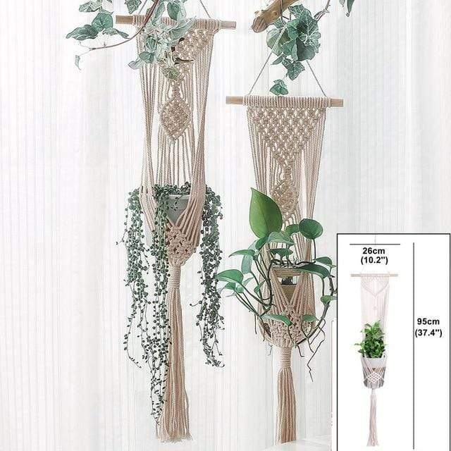 Macrame Wall Planter Hangers