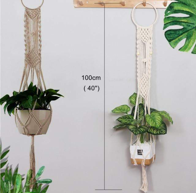 Macrame Wall Planter Hangers