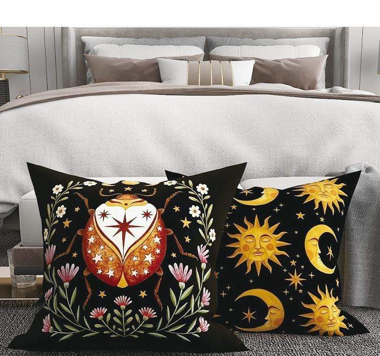 Magic Black Pillow Covers