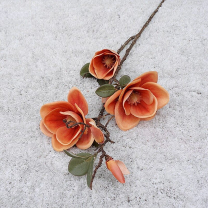 Magnolia Branch Silk Artificial Flower