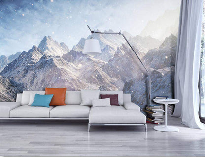 Majestic Kunlun Mountains Mural Murals