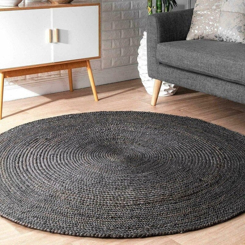 Maji Black Jute Area Rug