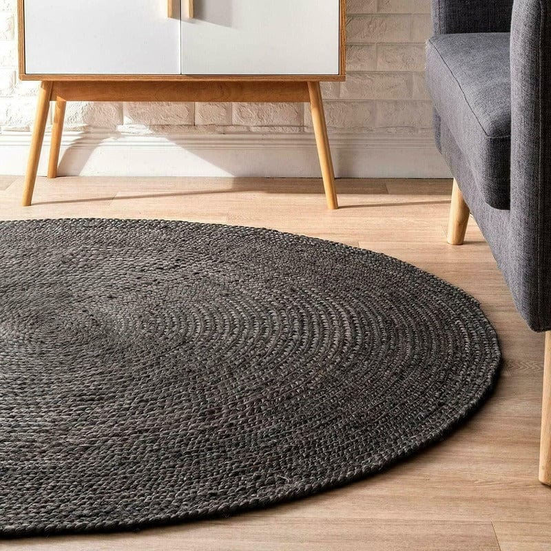 Maji Black Jute Area Rug