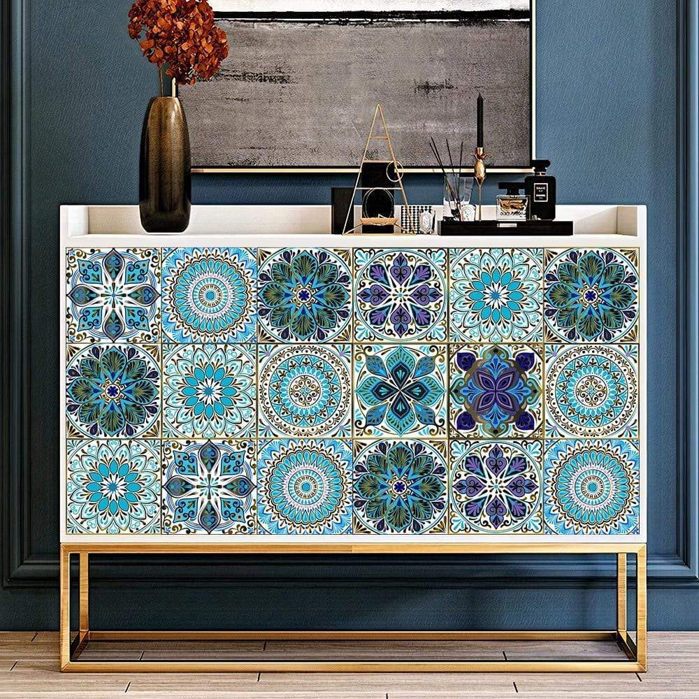 Mandala Crystal Wall Sticker Tiles