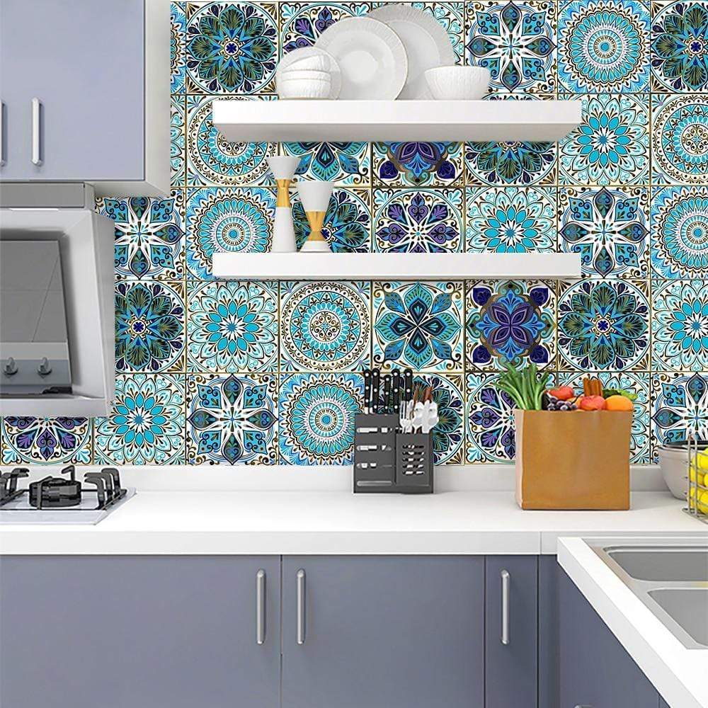 Mandala Crystal Wall Sticker Tiles