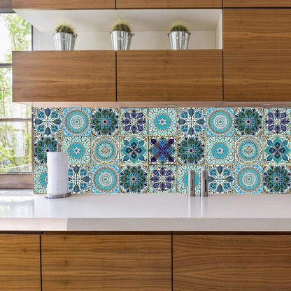 Mandala Crystal Wall Sticker Tiles