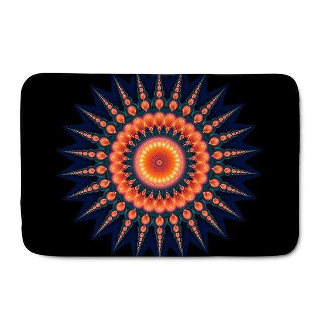 Mandala Floor Mats Coarse Mat