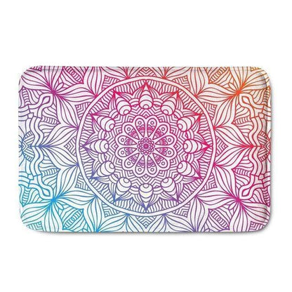 Mandala Floor Mats Coarse Mat