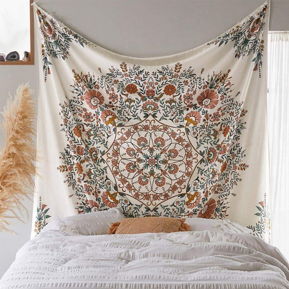 Mandala Floral Bohemian Tapestry