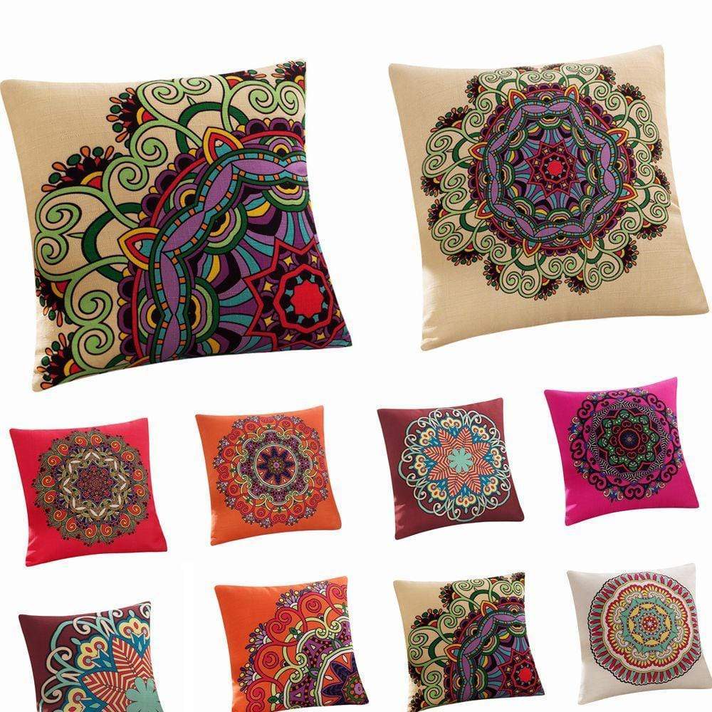 Mandala Pattern Cushion Cover