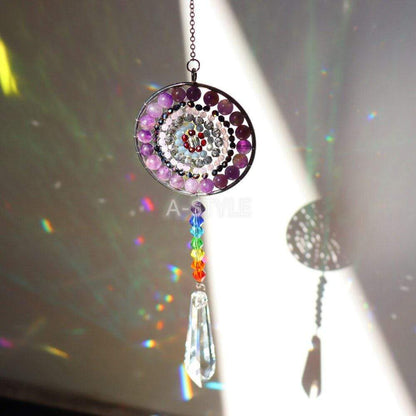 Mandala Pendant Suncatchers Set