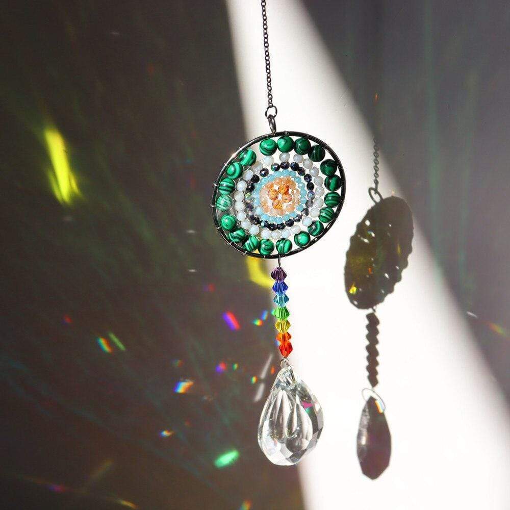 Mandala Pendant Suncatchers Set