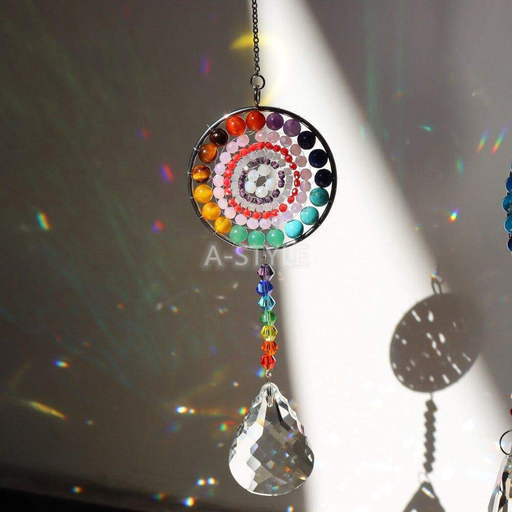 Mandala Pendant Suncatchers Set