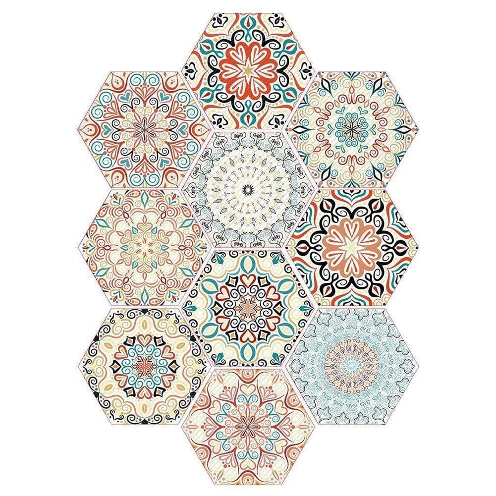 Mandala Wind Wall Stickers Tiles