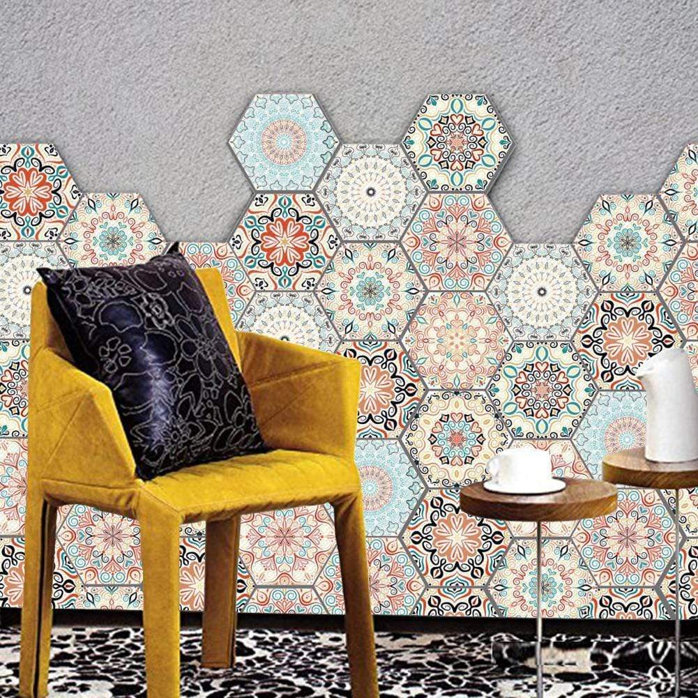 Mandala Wind Wall Stickers Tiles