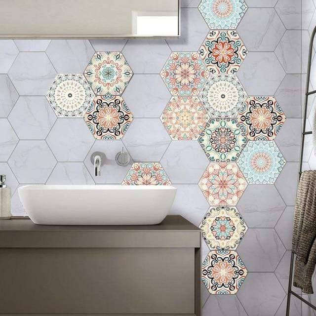 Mandala Wind Wall Stickers Tiles