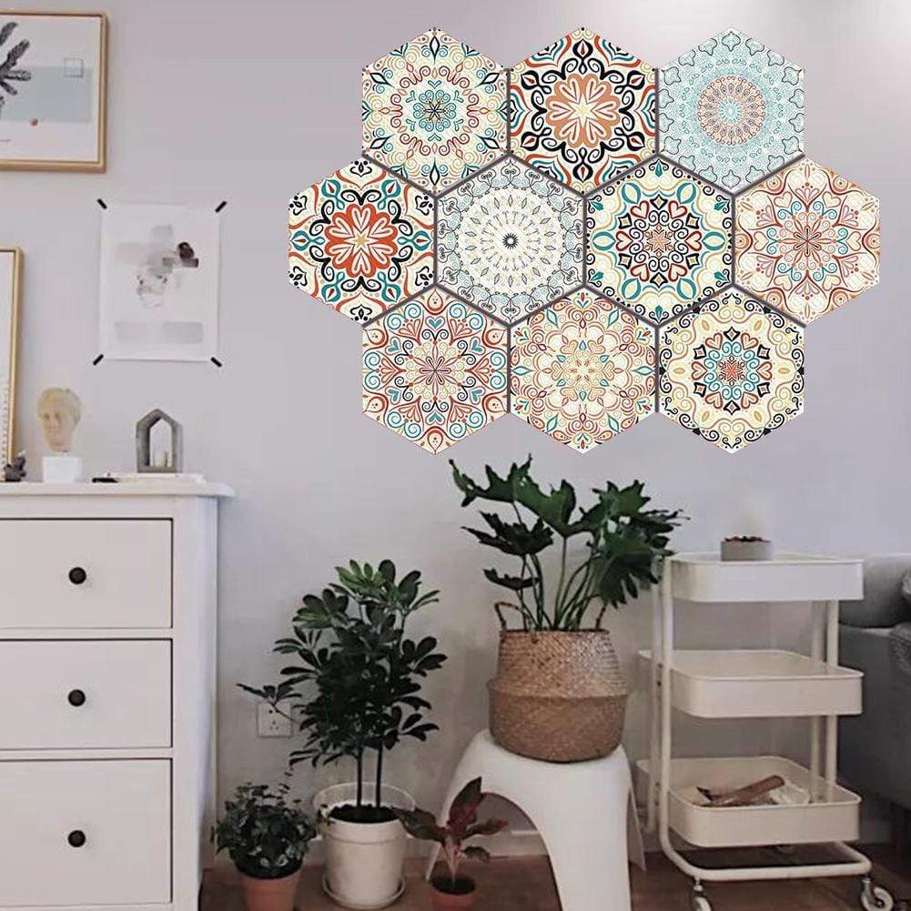 Mandala Wind Wall Stickers Tiles