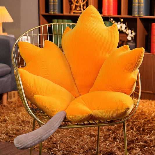 Maple Leaf Plush Pillow