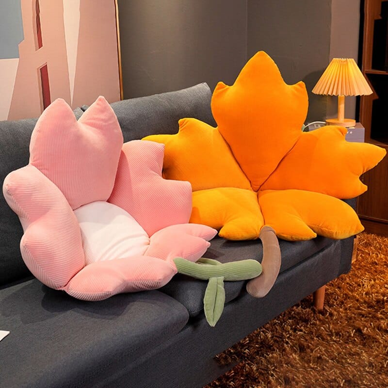 Maple Leaf Plush Pillow