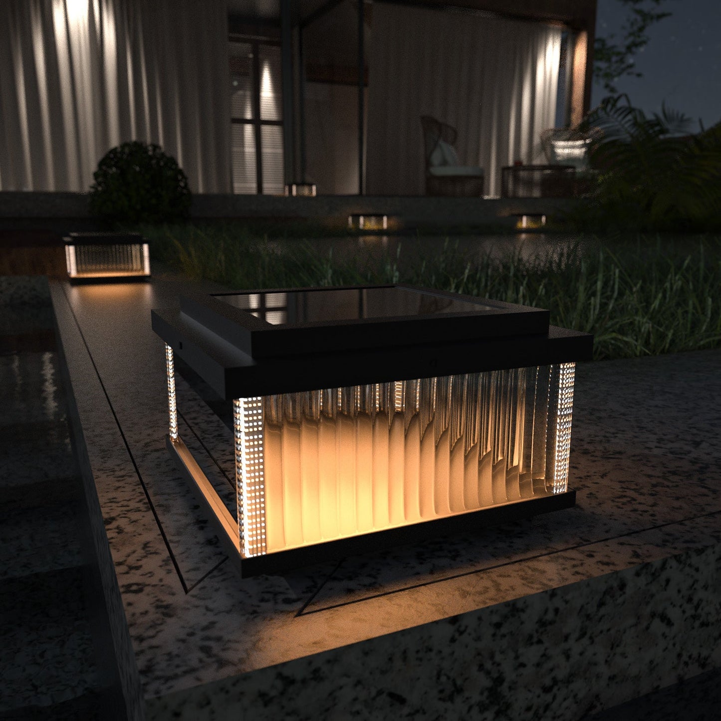 Astra Solar-Säulenlampe