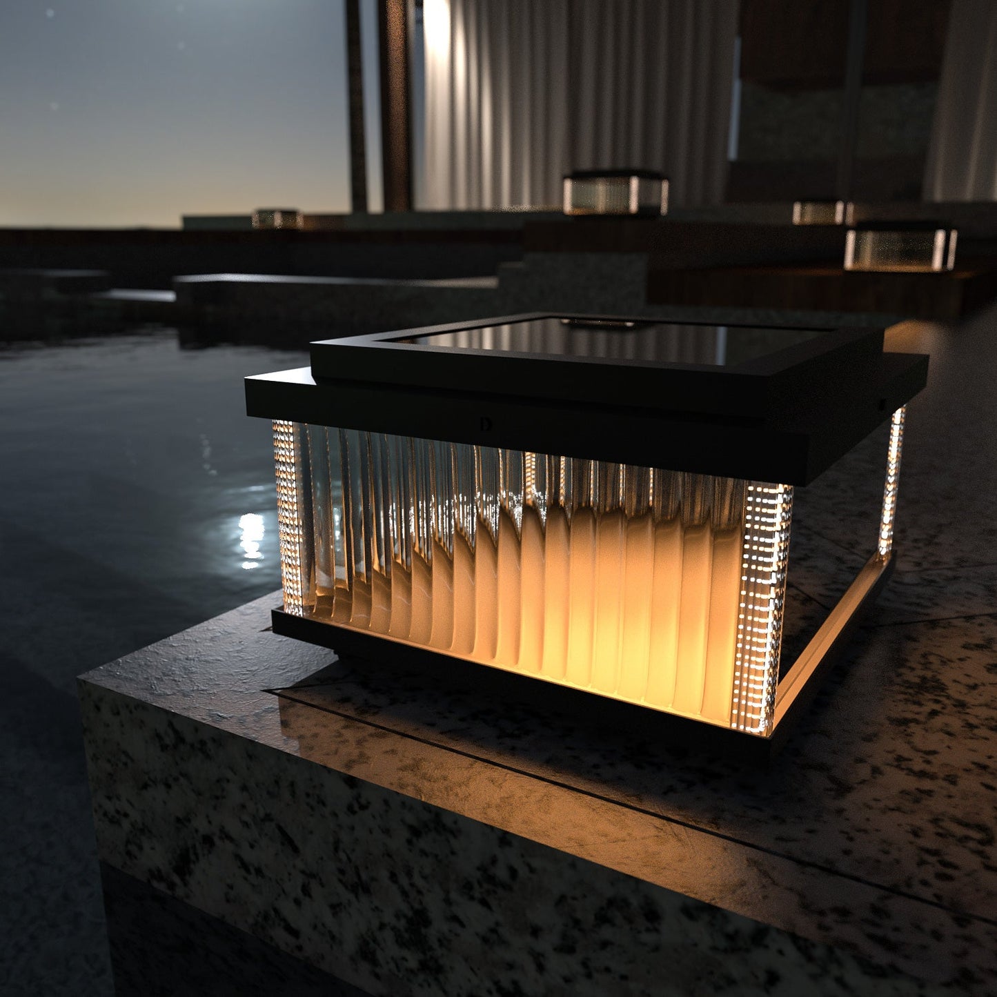 Astra Solar-Säulenlampe