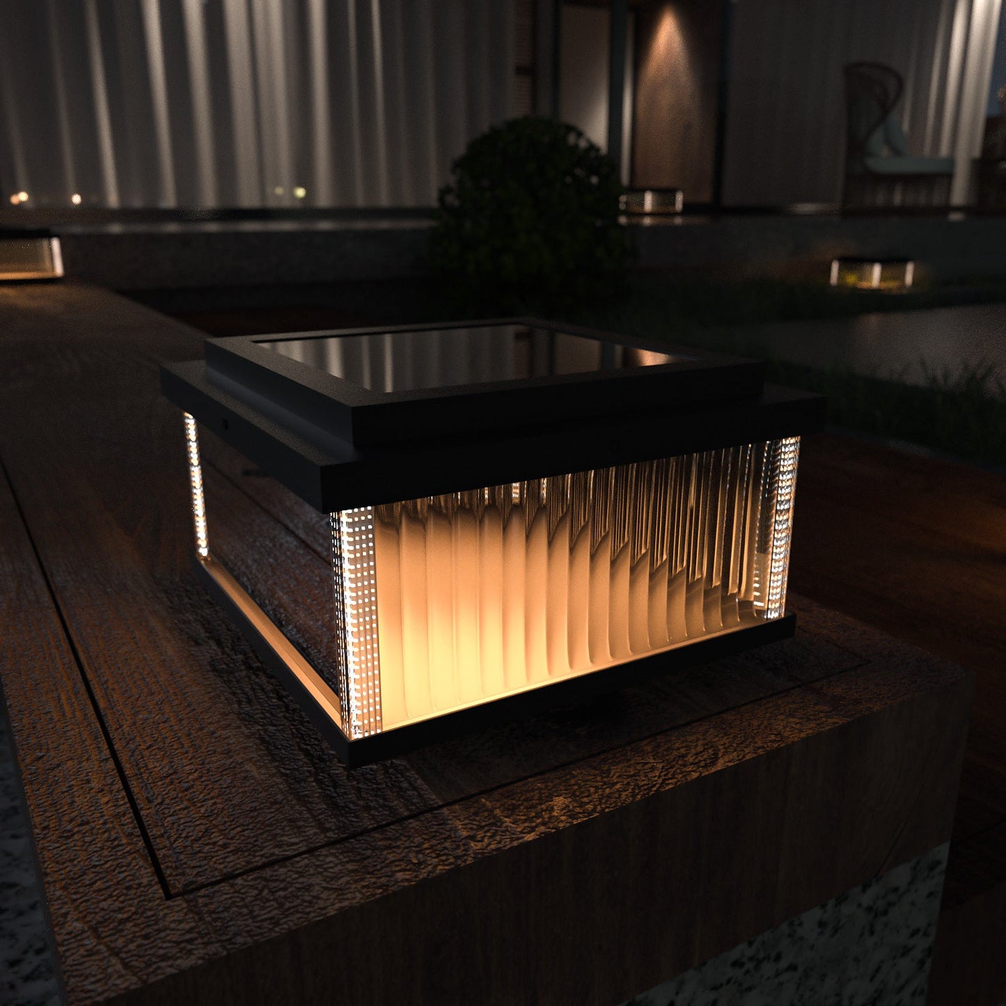 Astra Solar-Säulenlampe