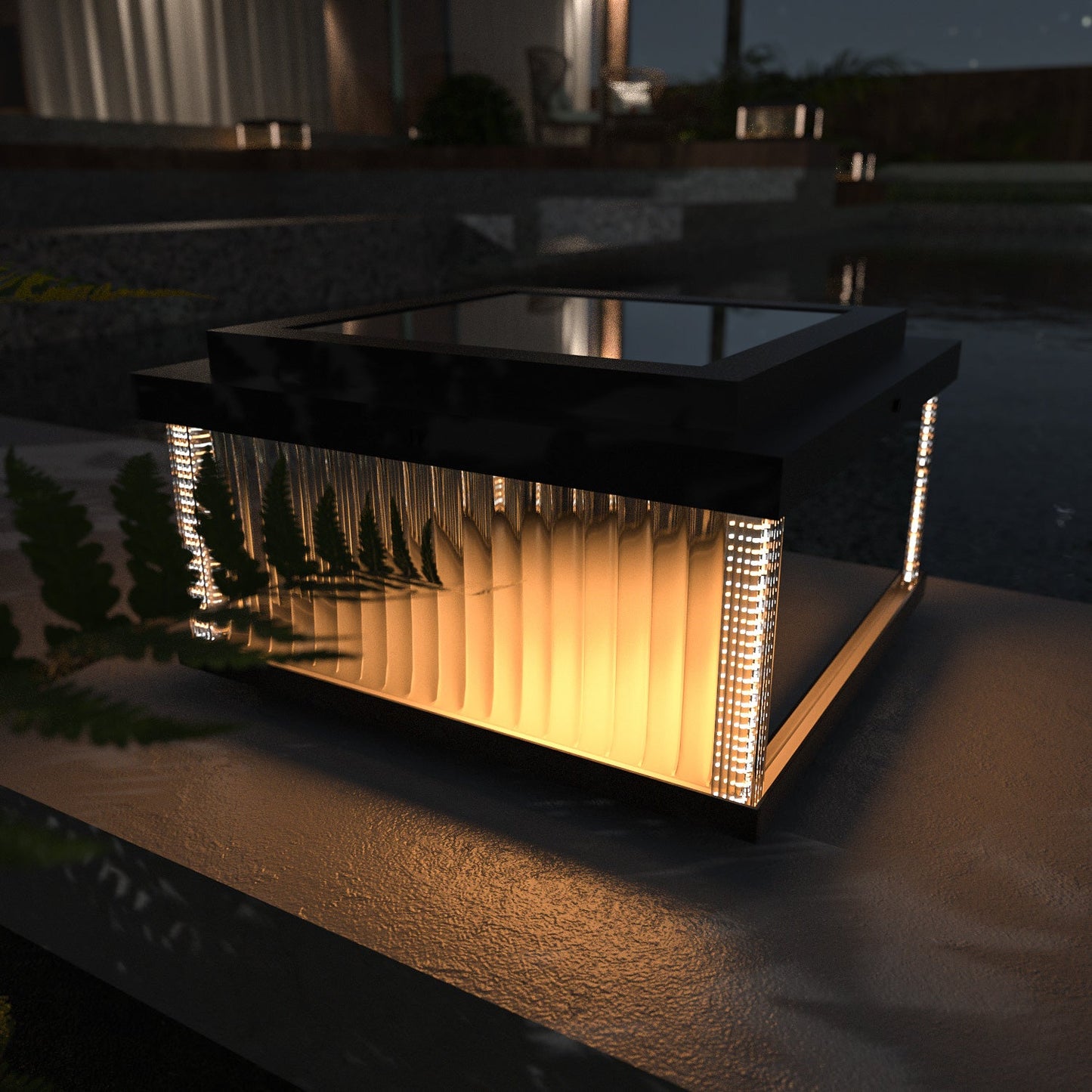 Astra Solar-Säulenlampe