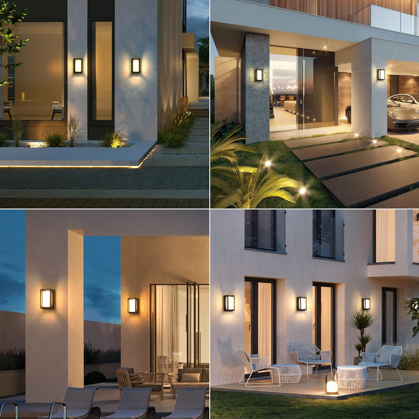 Beacon Modern Landscape Wall Light