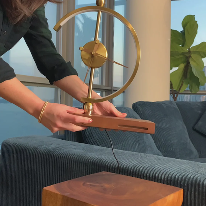 Clock Wireless Charging Lamp