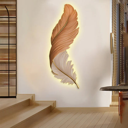 Feather LED Wall Lights - Remote Control
