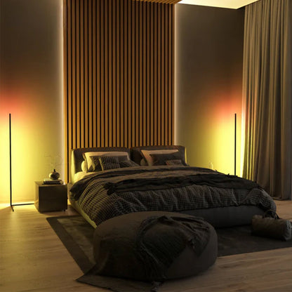 Intelligente Stehlampe (Fernbedienung)