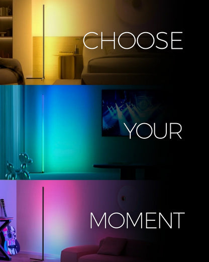 Intelligente Stehlampe (Fernbedienung)