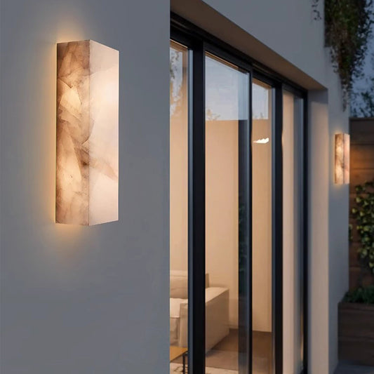 Marble Outdoor Wall Light