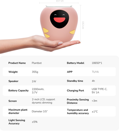 VitaPot Smart Flowerpot(APP Control)