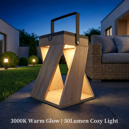 Masdio Portable Solar Warm Glow Outdoor Lamp