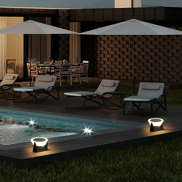 Solar Ourdoor Lighting with Remote Control (New Version)