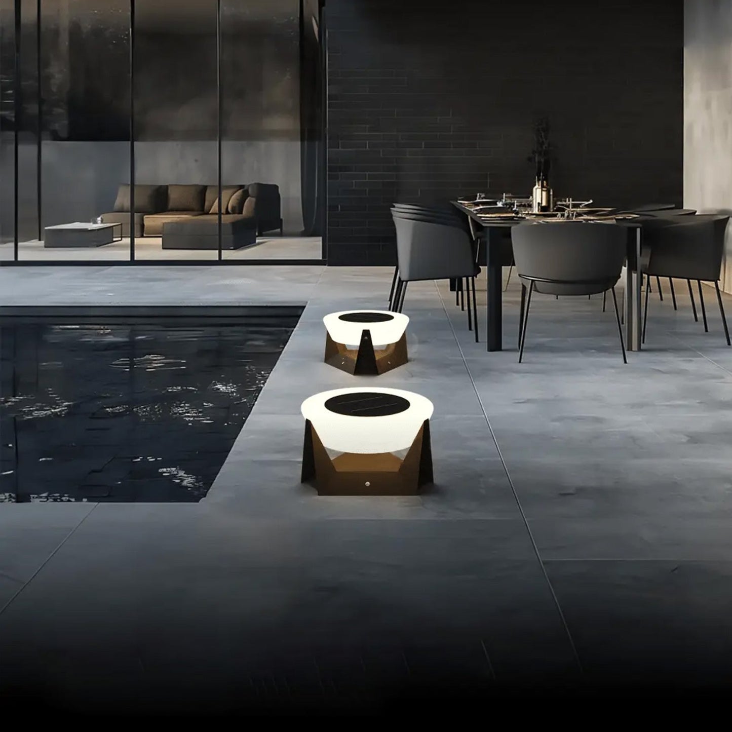 Solar Ourdoor Lighting with Remote Control (New Version)