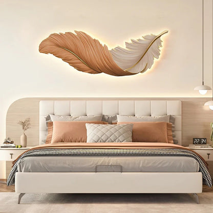Feather LED Wall Lights - Remote Control