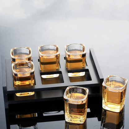 Master Sippers Crystal Glass