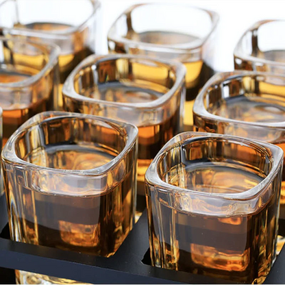 Master Sippers Crystal Glass