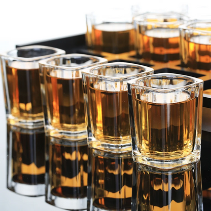 Master Sippers Crystal Glass