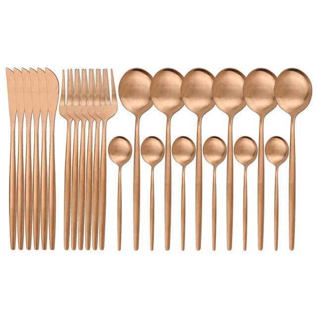 Matte Flatware Set