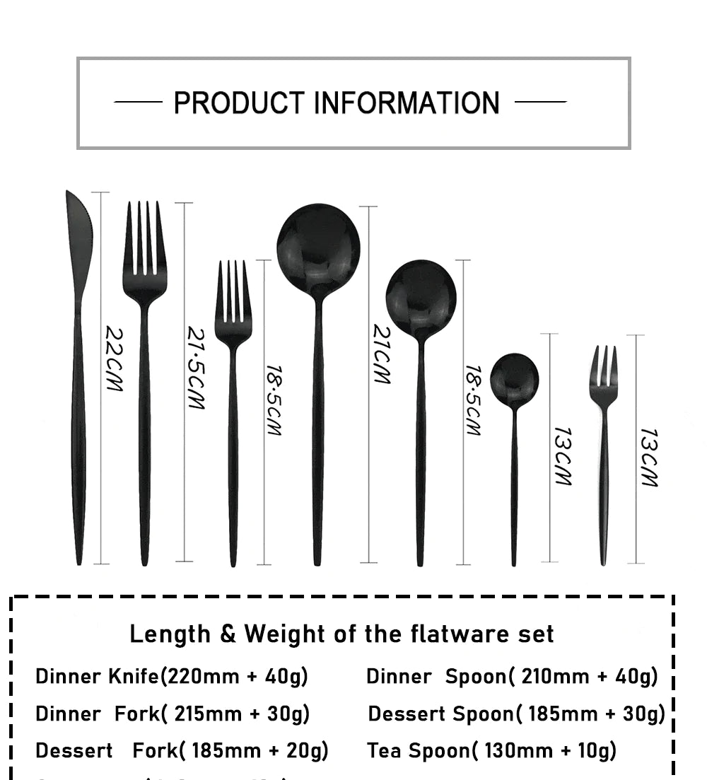 Matte Flatware Set