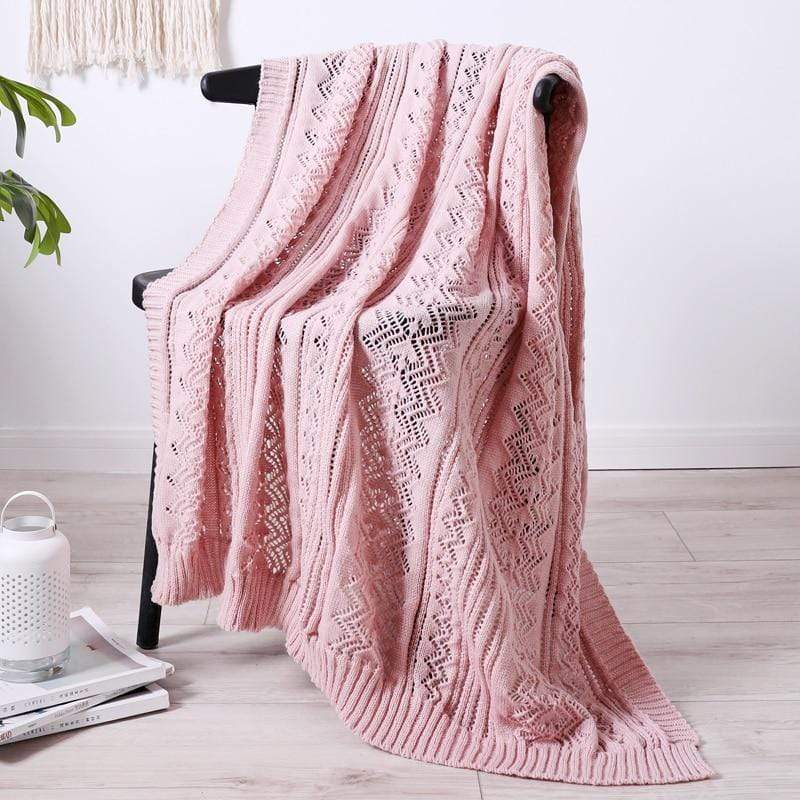 Maysville Hollow- Out Throw Blankets & Throws