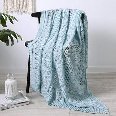 Maysville Hollow- Out Throw Blankets & Throws